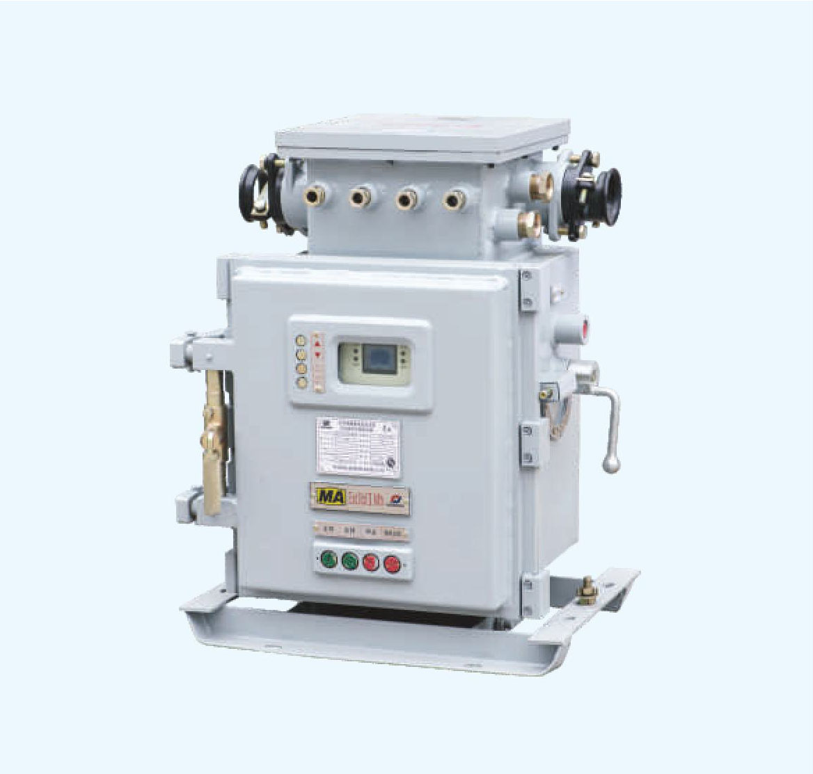 Пускатели рудничные взрывозащищенные искробезопасные реверсивные с вакуумными контакторами серии QJZ6-N